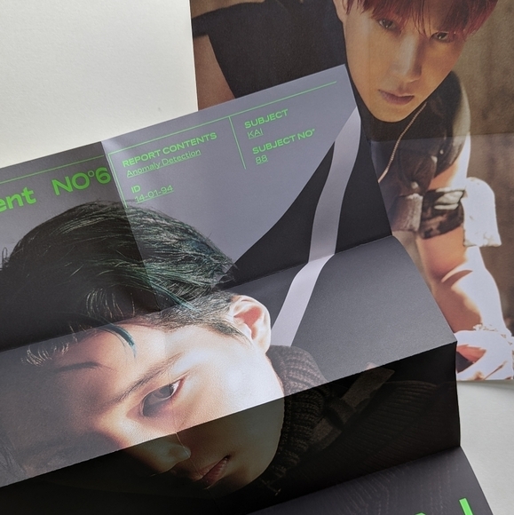 EXO - 6th Album "Obsession' (Green) CD, Posters, Member Photo Books, Lyric Book - Picture 9 of 10